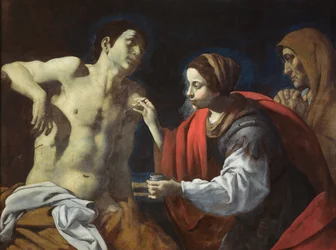 St. Sebastian Nursed by St. Irene
